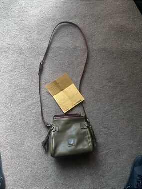 Dooney & Bourke Florentine Leather Mini Crossbody Bag